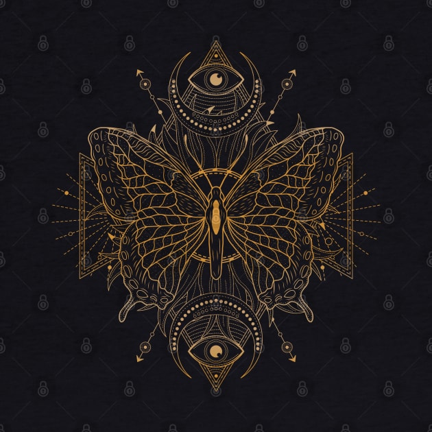 Swallowtail Butterfly | Sacred Geometry by CelestialStudio